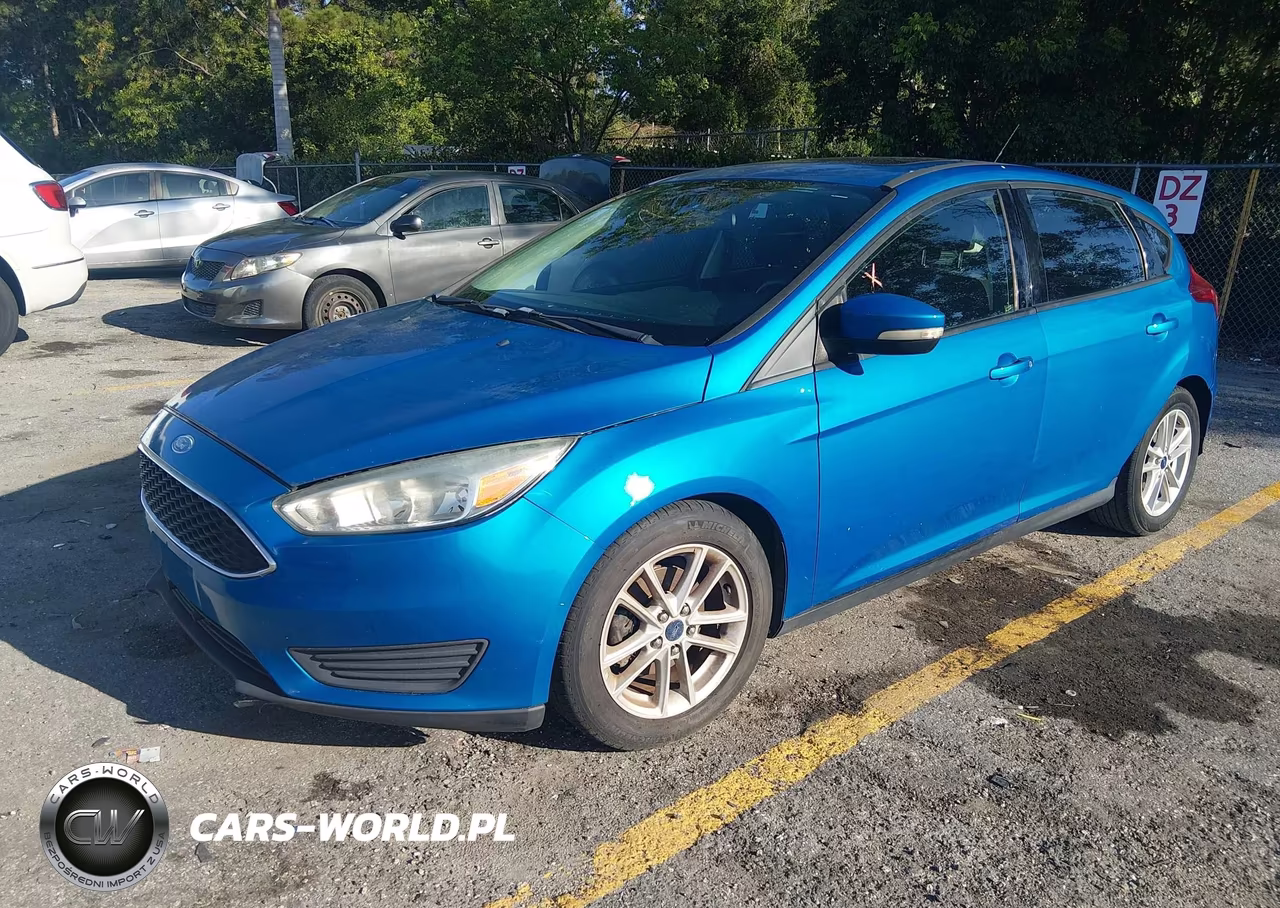 2015 Ford Focus Se VIN:1FADP3K2XFL249867 - 2