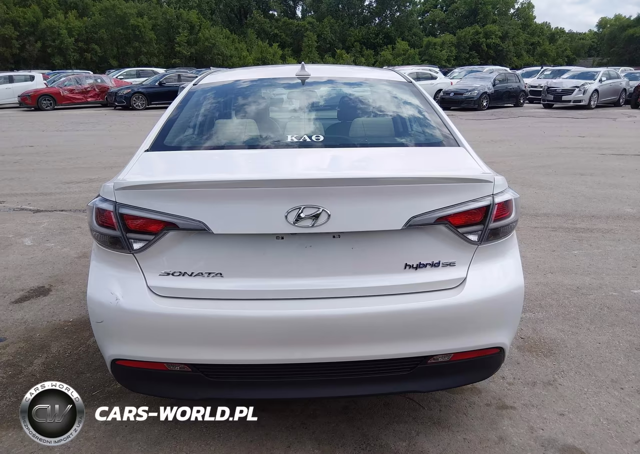 2016 Hyundai Sonata Hybrid Se VIN:KMHE24L12GA024361 - 16