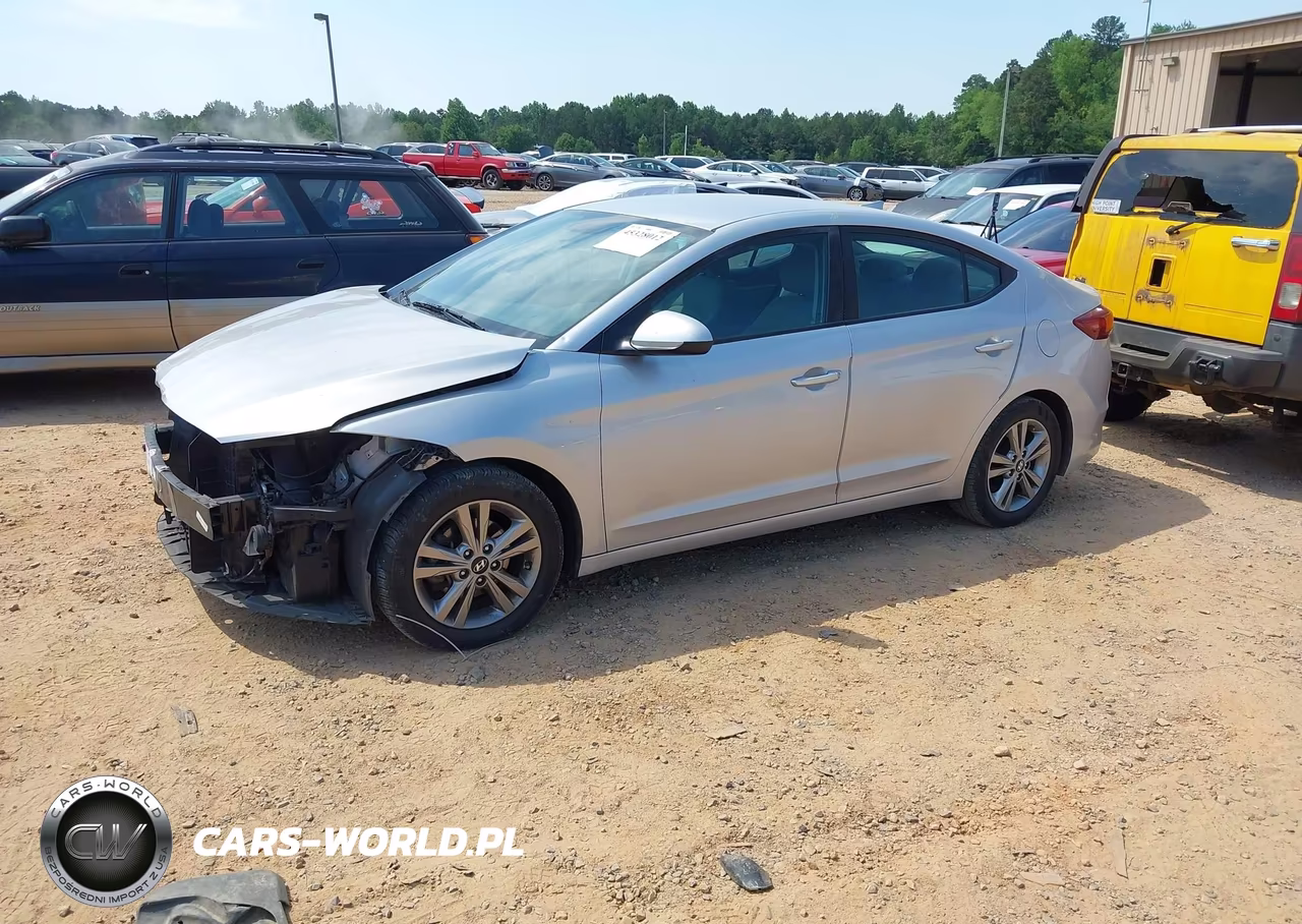 2017 Hyundai Elantra Se VIN:KMHD84LF9HU386659 - 2