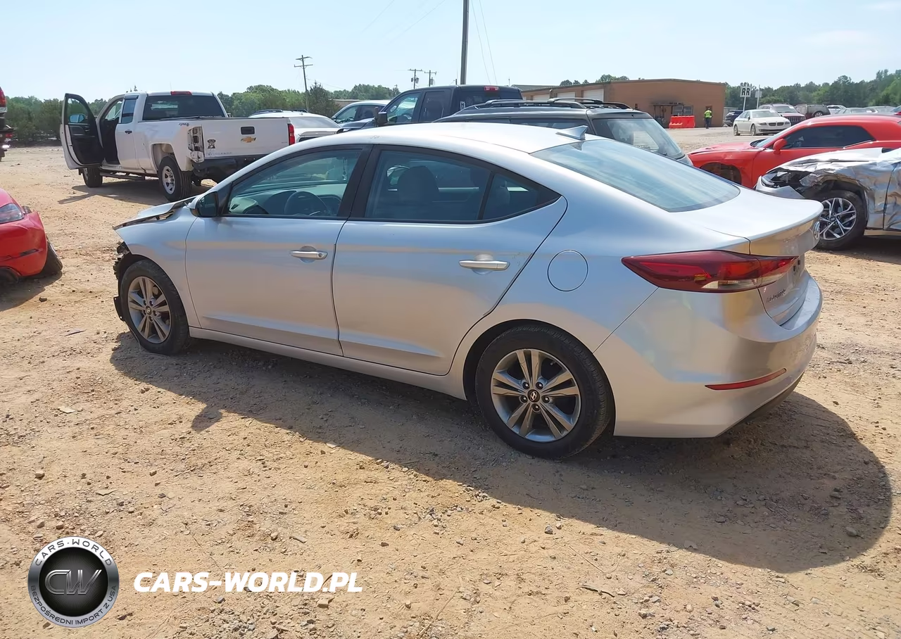 2017 Hyundai Elantra Se VIN:KMHD84LF9HU386659 - 3