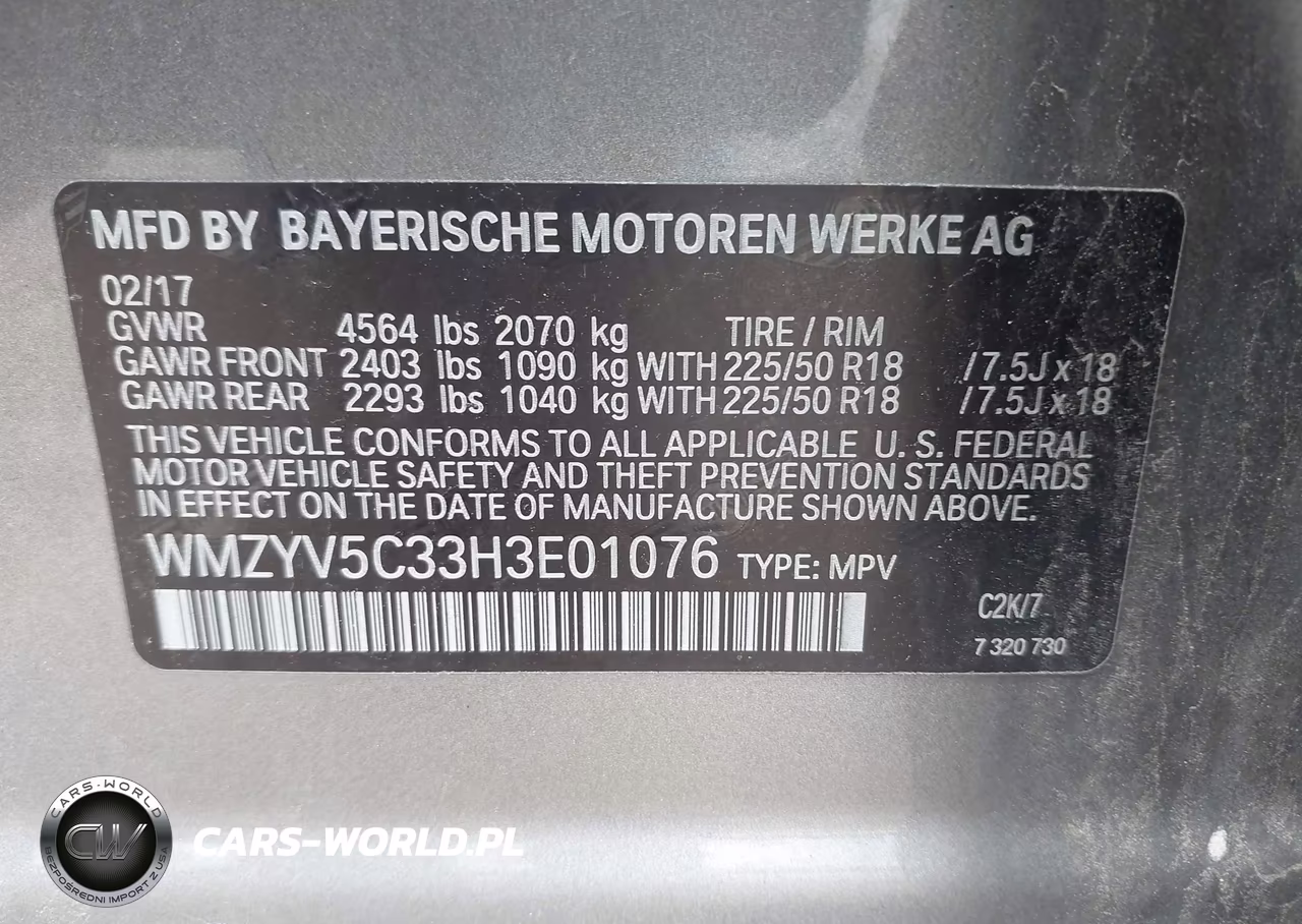 2017 Mini Countryman Cooper VIN:WMZYV5C33H3E01076 - 9