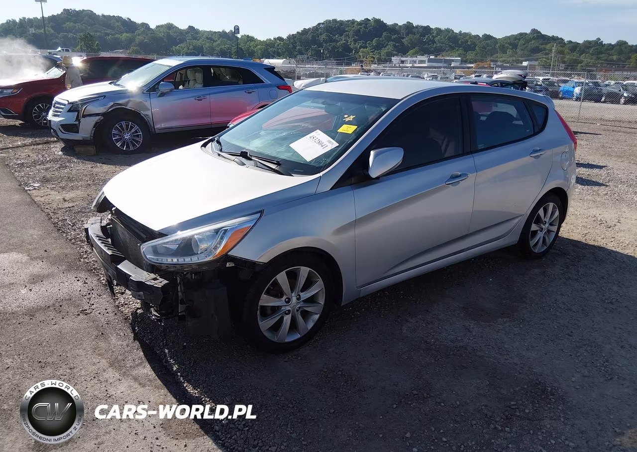 2014 Hyundai Accent Se VIN:KMHCU5AE8EU168327 - 2