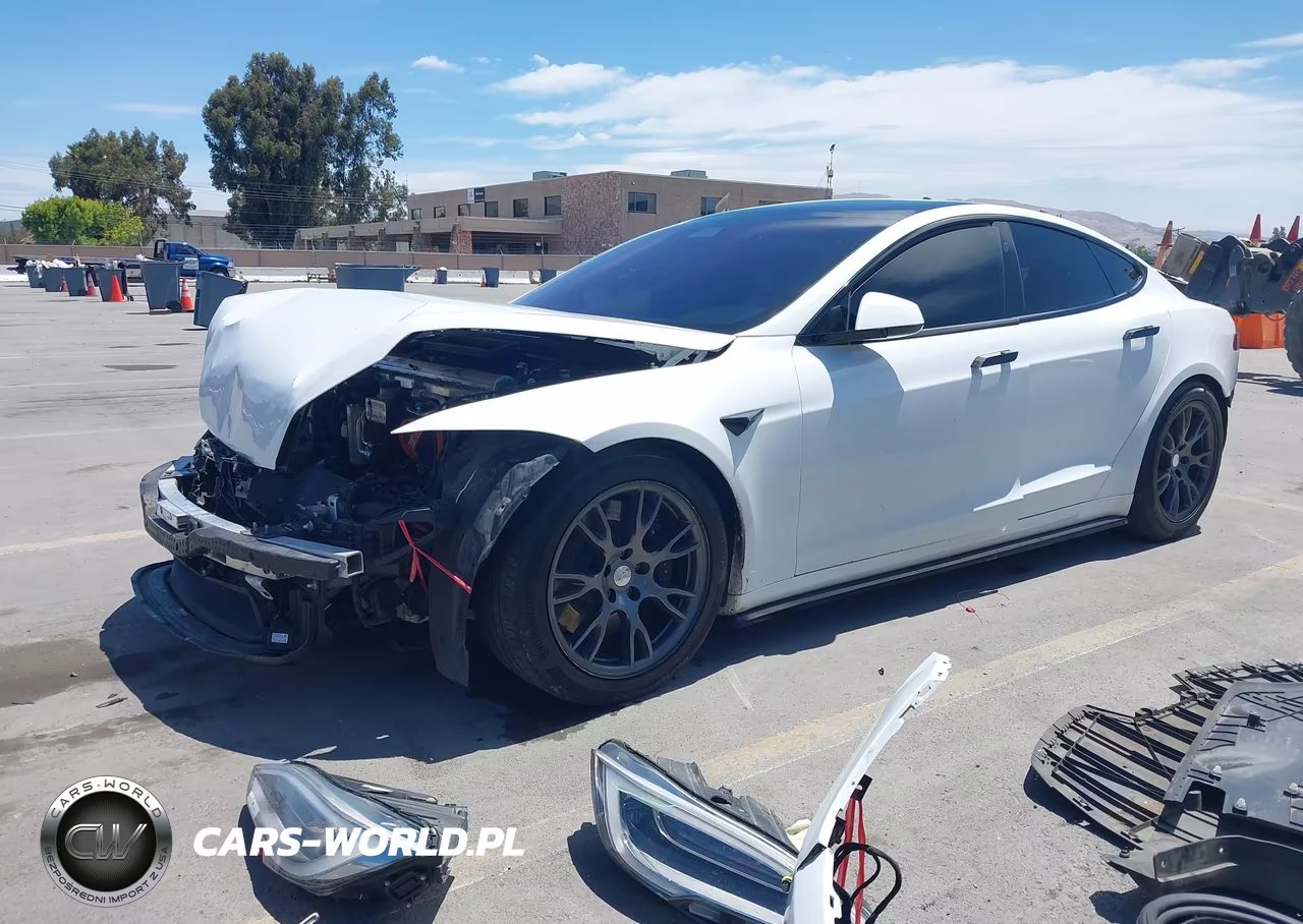 2021 Tesla Model S Plaid Tri Motor All-Wheel Drive VIN:5YJSA1E65MF447262 - 2