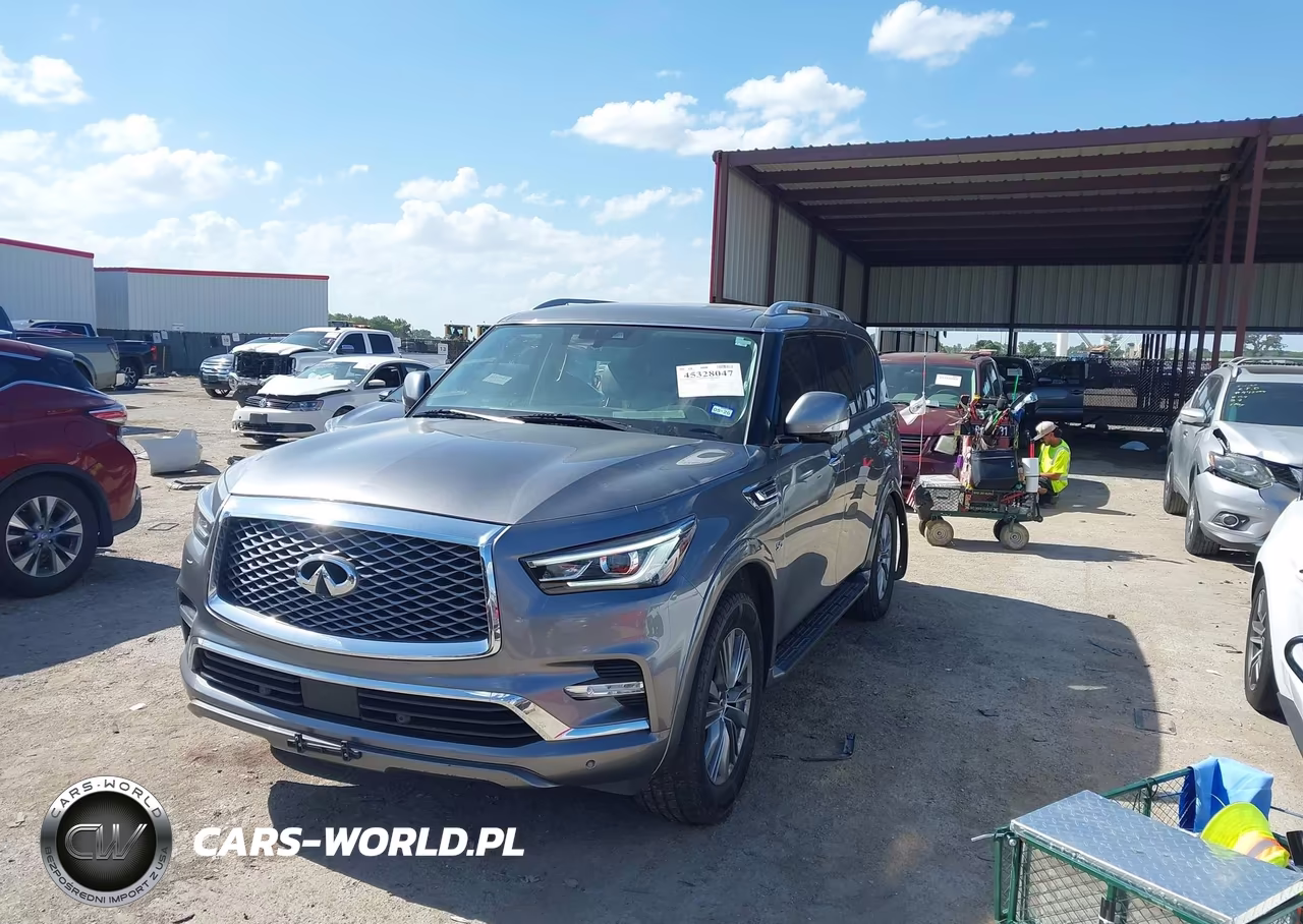 2019 Infiniti Qx80 Luxe VIN:JN8AZ2NF9K9685251 - 2