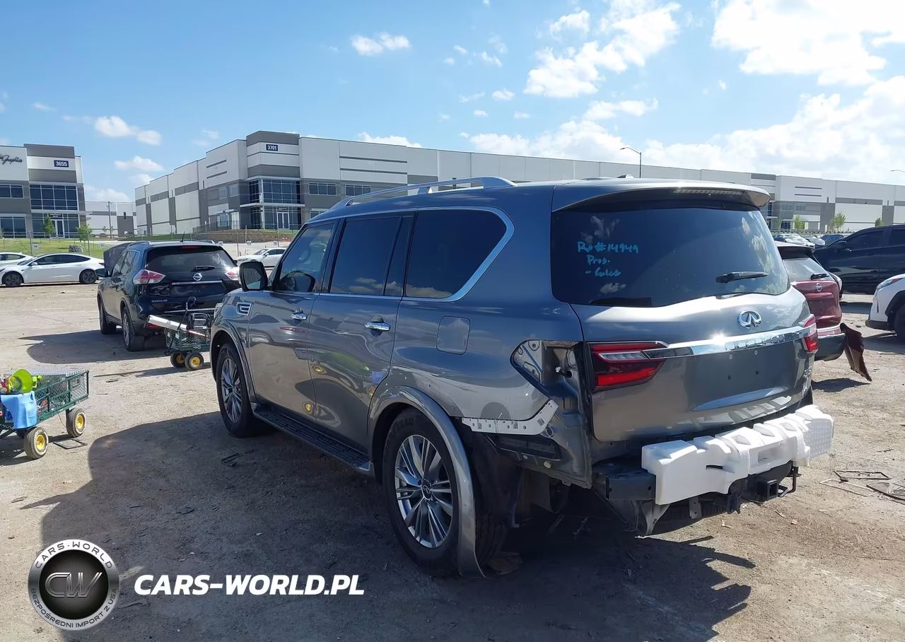 2019 Infiniti Qx80 Luxe VIN:JN8AZ2NF9K9685251 - 3