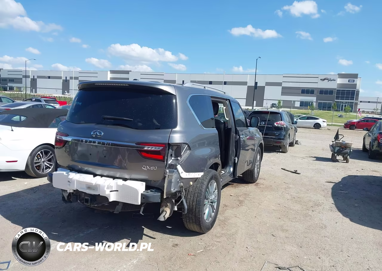 2019 Infiniti Qx80 Luxe VIN:JN8AZ2NF9K9685251 - 4