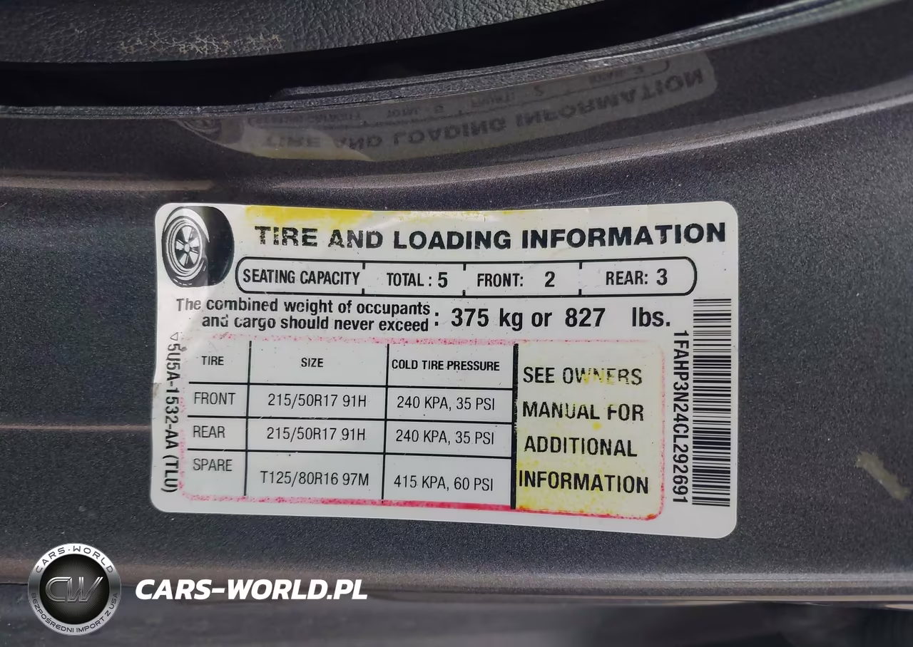 2012 Ford Focus Titanium VIN:1FAHP3N24CL292691 - 9