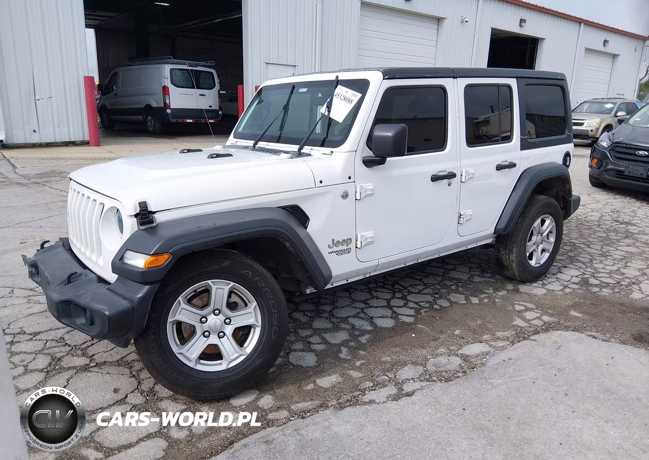 2020 Jeep Wrangler Unlimited Sport S 4X4 VIN:1C4HJXDG3LW299341 - 2