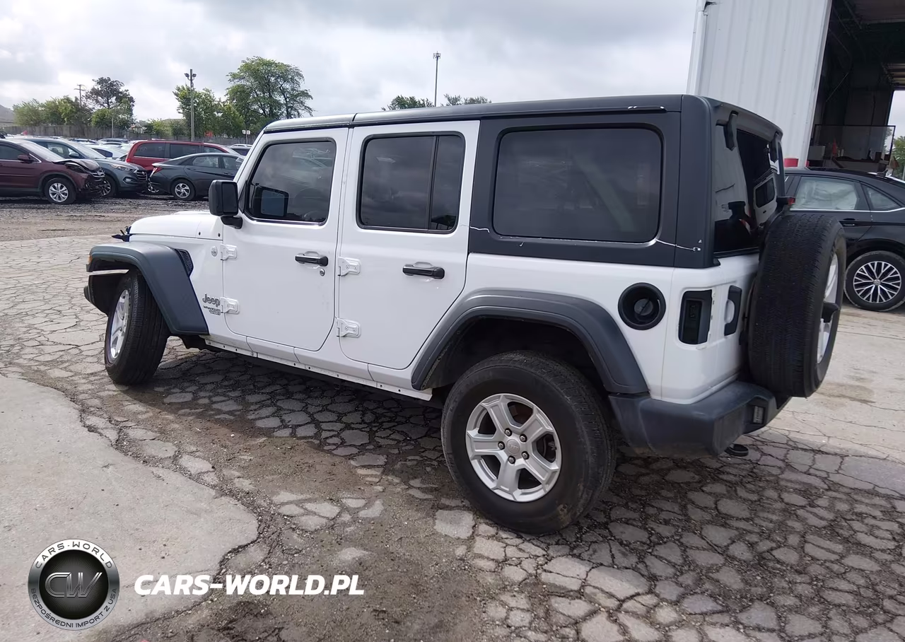2020 Jeep Wrangler Unlimited Sport S 4X4 VIN:1C4HJXDG3LW299341 - 3