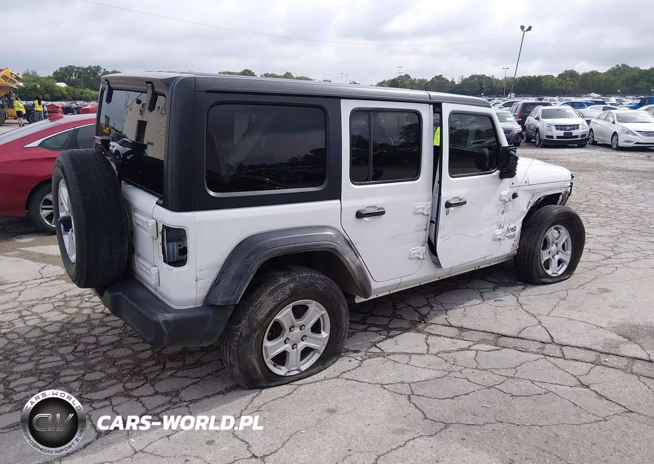 2020 Jeep Wrangler Unlimited Sport S 4X4 VIN:1C4HJXDG3LW299341 - 4