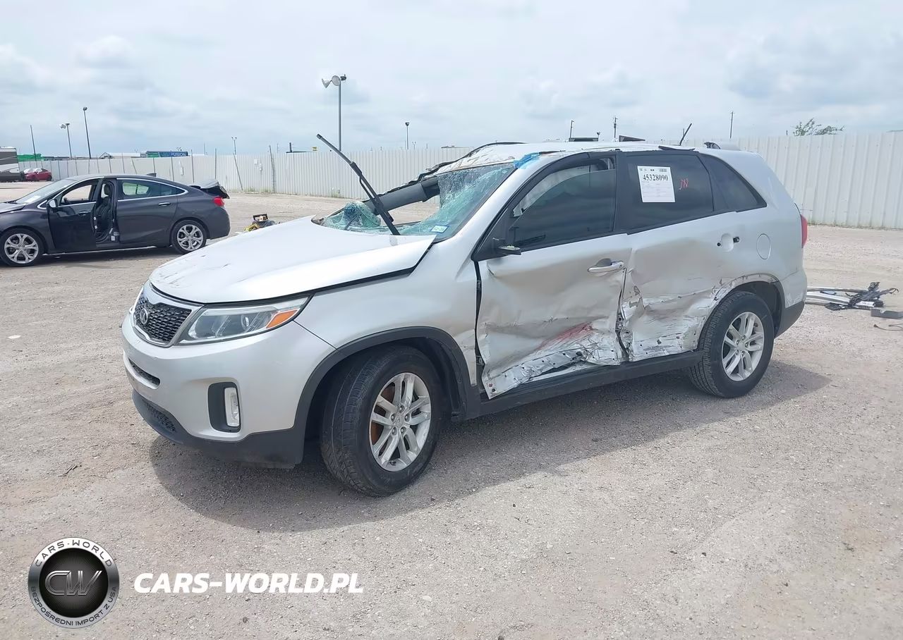 2014 Kia Sorento Lx VIN:5XYKT3A69EG535723 - 2