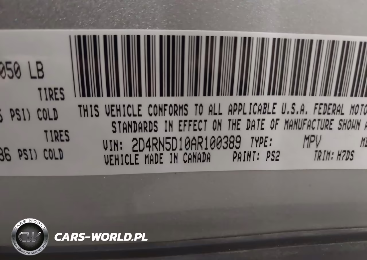 2010 Dodge Grand Caravan Sxt VIN:2D4RN5D10AR100389 - 9