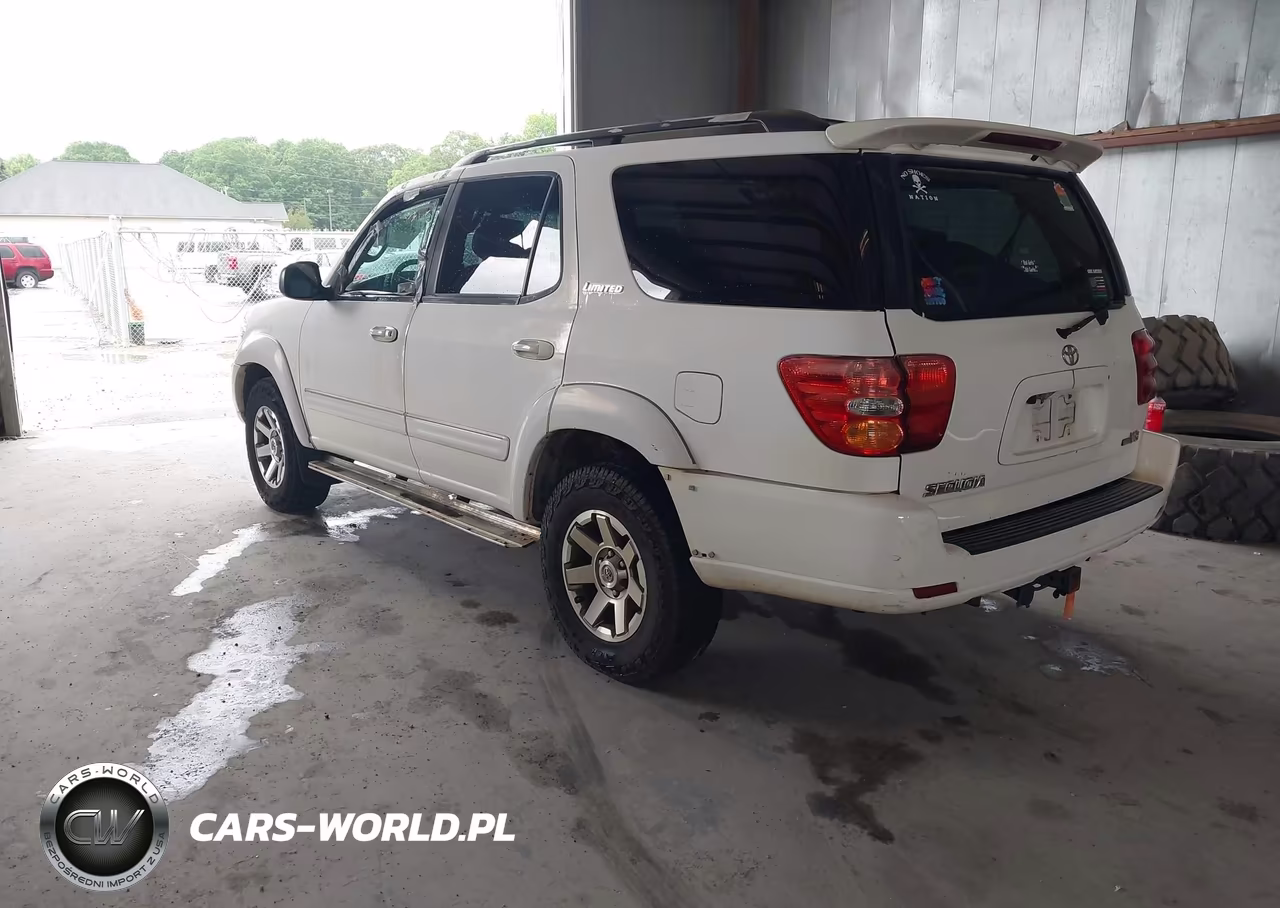 2002 Toyota Sequoia Limited V8 VIN:5TDZT38A62S115134 - 3