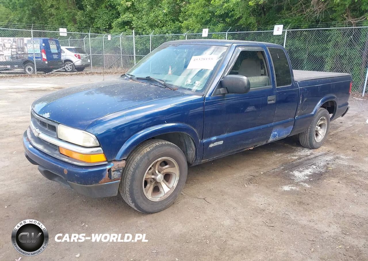 2002 Chevrolet S-10 Ls VIN:1GCCS195X28218544 - 2