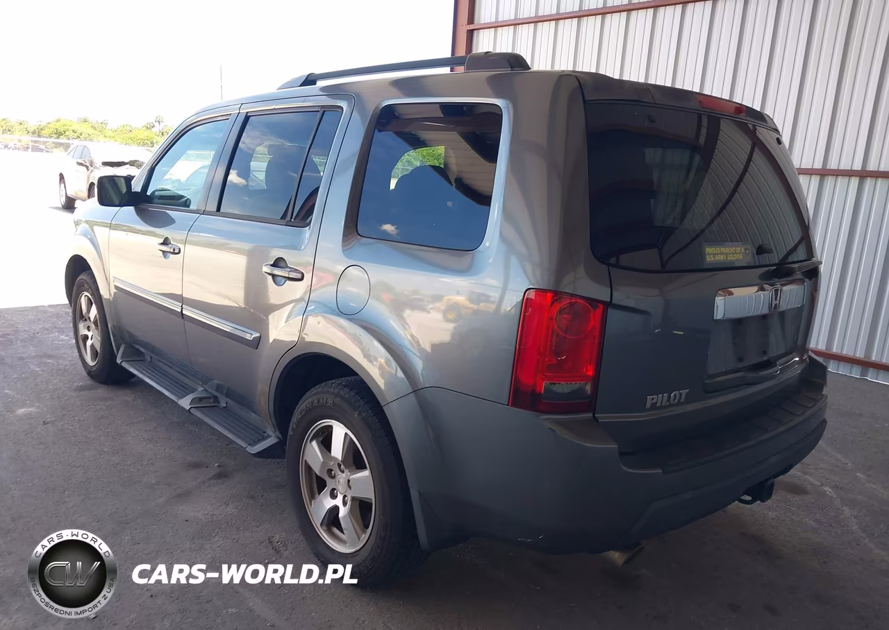 2011 Honda Pilot Ex-L VIN:5FNYF3H50BB011068 - 3