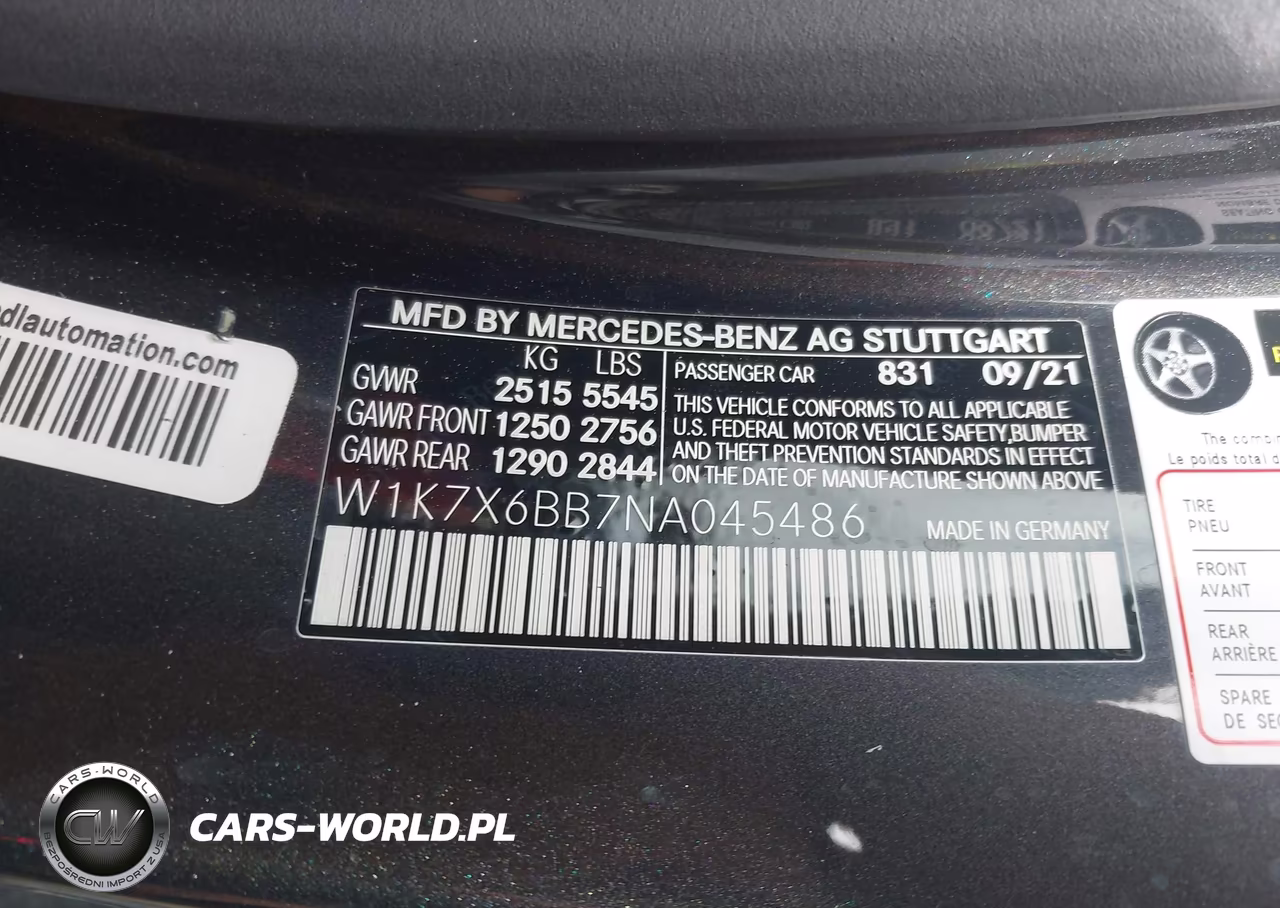 2022 Mercedes-Benz Amg Gt 53 4-Door Coupe VIN:W1K7X6BB7NA045486 - 9