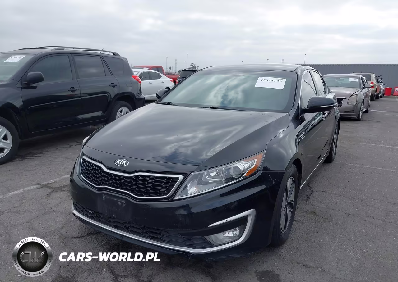 2013 Kia Optima Hybrid Lx VIN:KNAGM4AD2D5054272 - 2