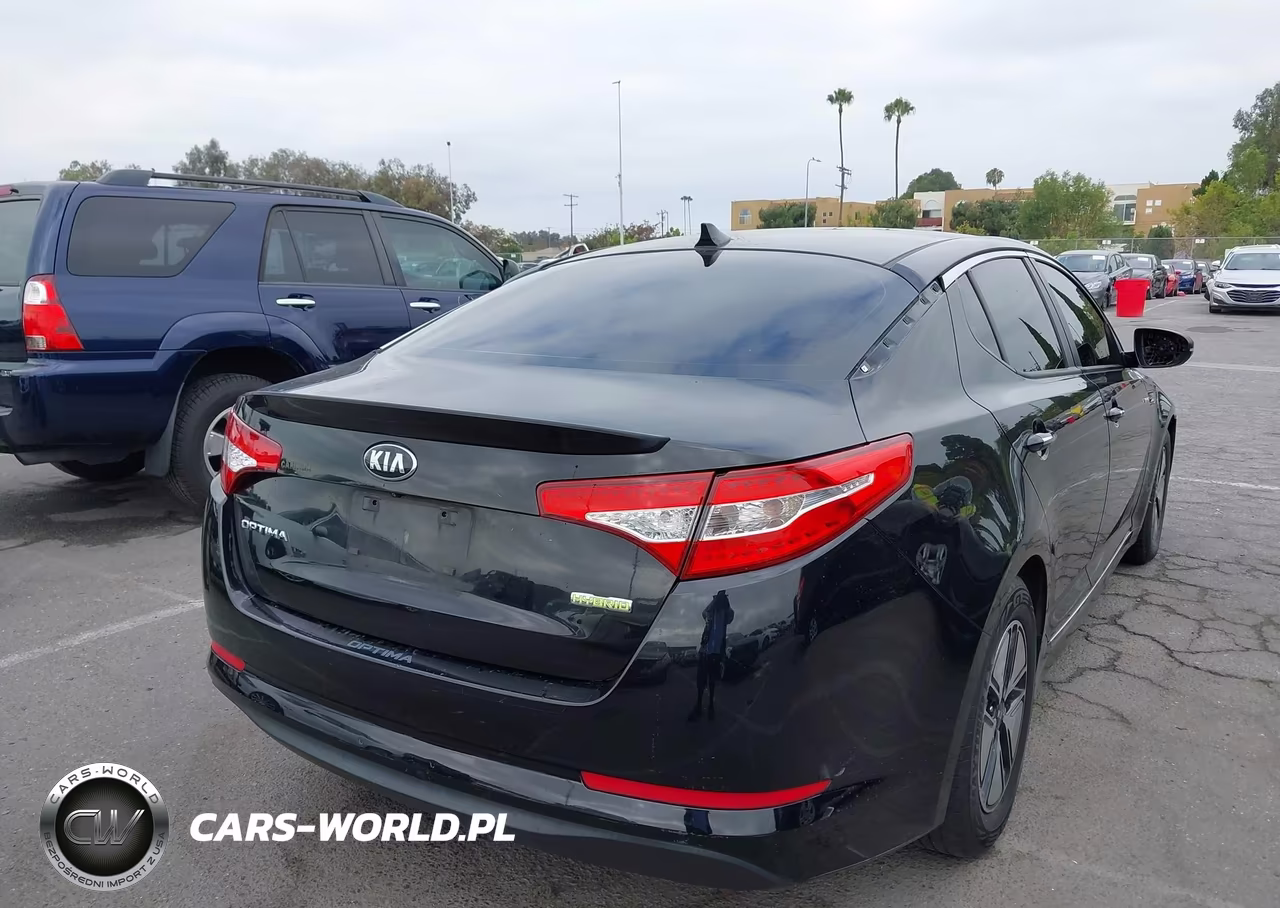 2013 Kia Optima Hybrid Lx VIN:KNAGM4AD2D5054272 - 4