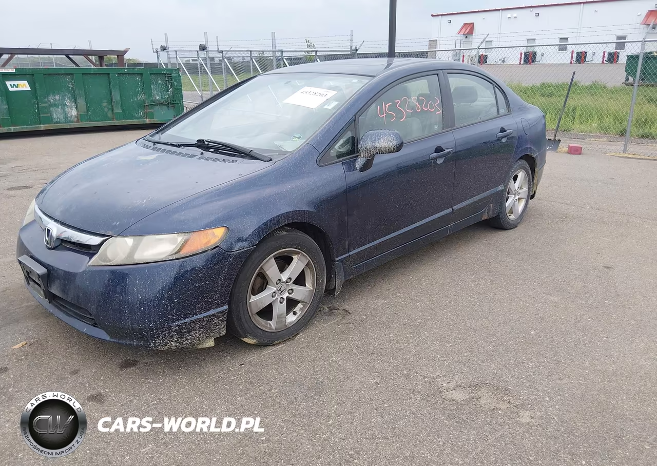 2006 Honda Civic Ex VIN:JHMFA16816S003933 - 2
