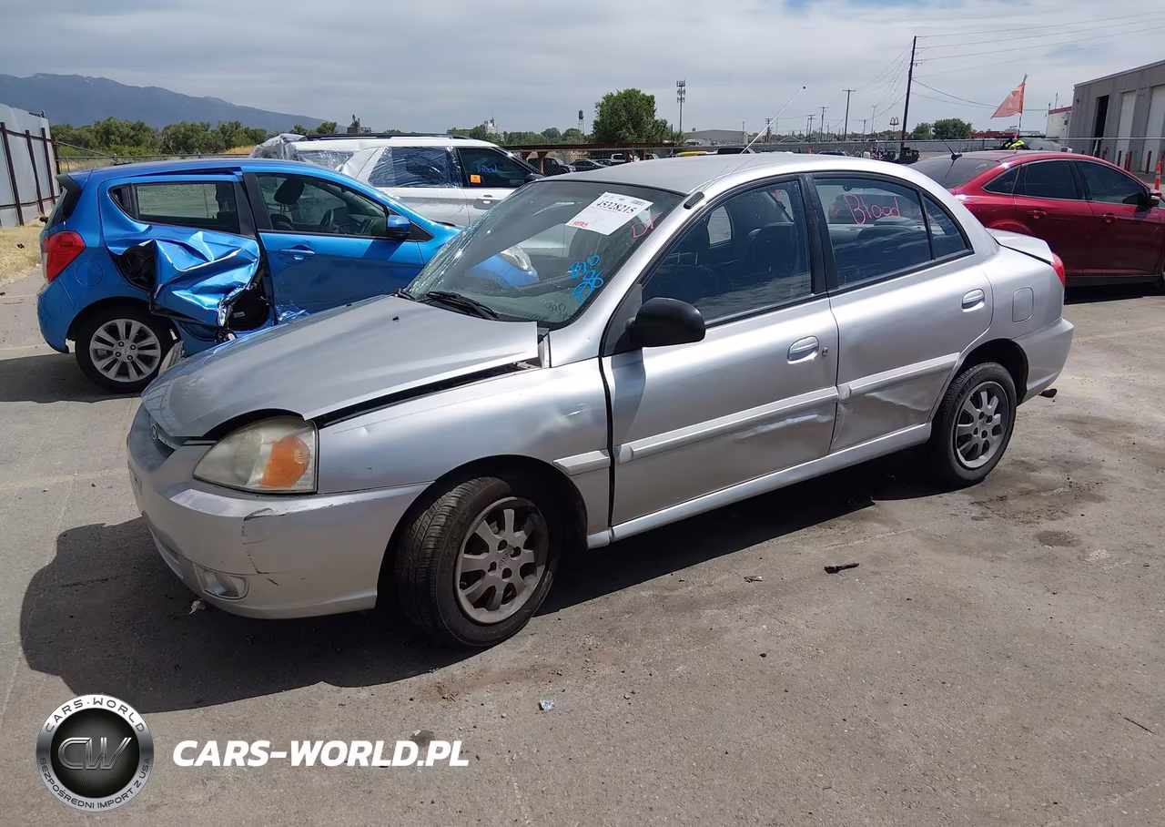 2005 Kia Rio VIN:KNADC125656380891 - 2