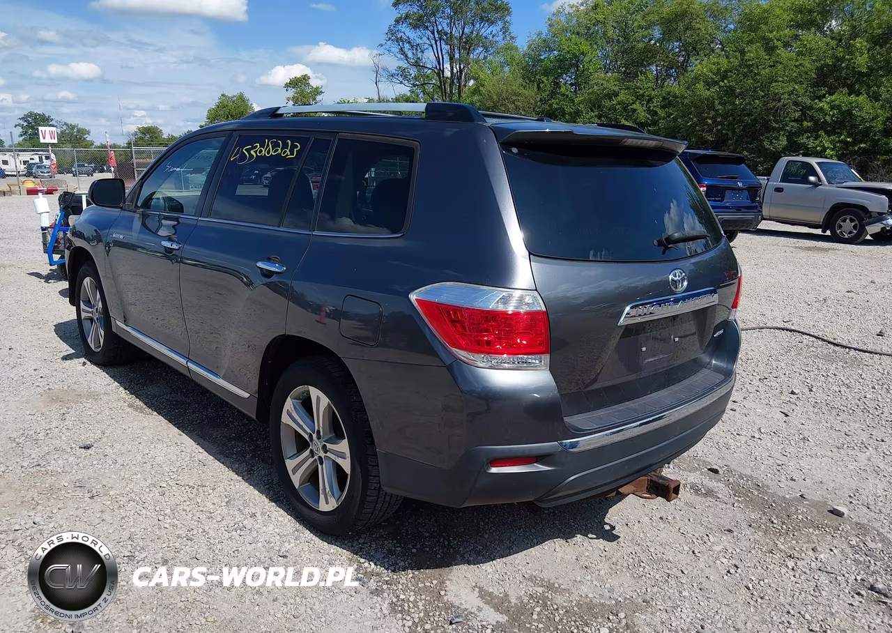 2012 Toyota Highlander Limited V6 VIN:5TDDK3EH8CS120786 - 3