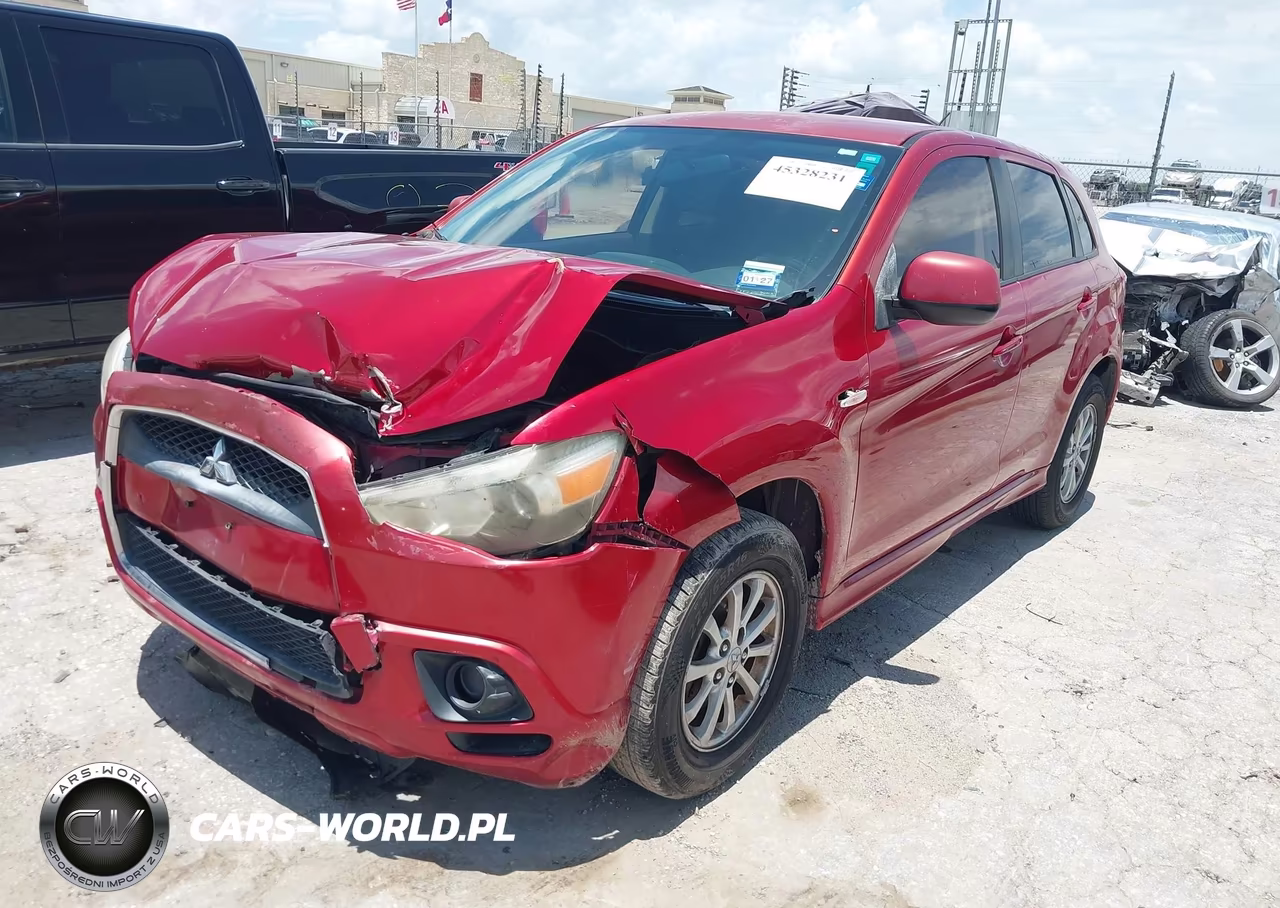 2012 Mitsubishi Outlander Sport Es VIN:JA4AP3AU8CZ001099 - 2