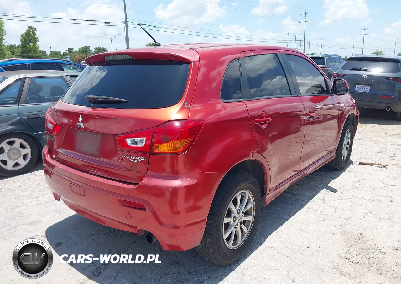 2012 Mitsubishi Outlander Sport Es VIN:JA4AP3AU8CZ001099 - 4