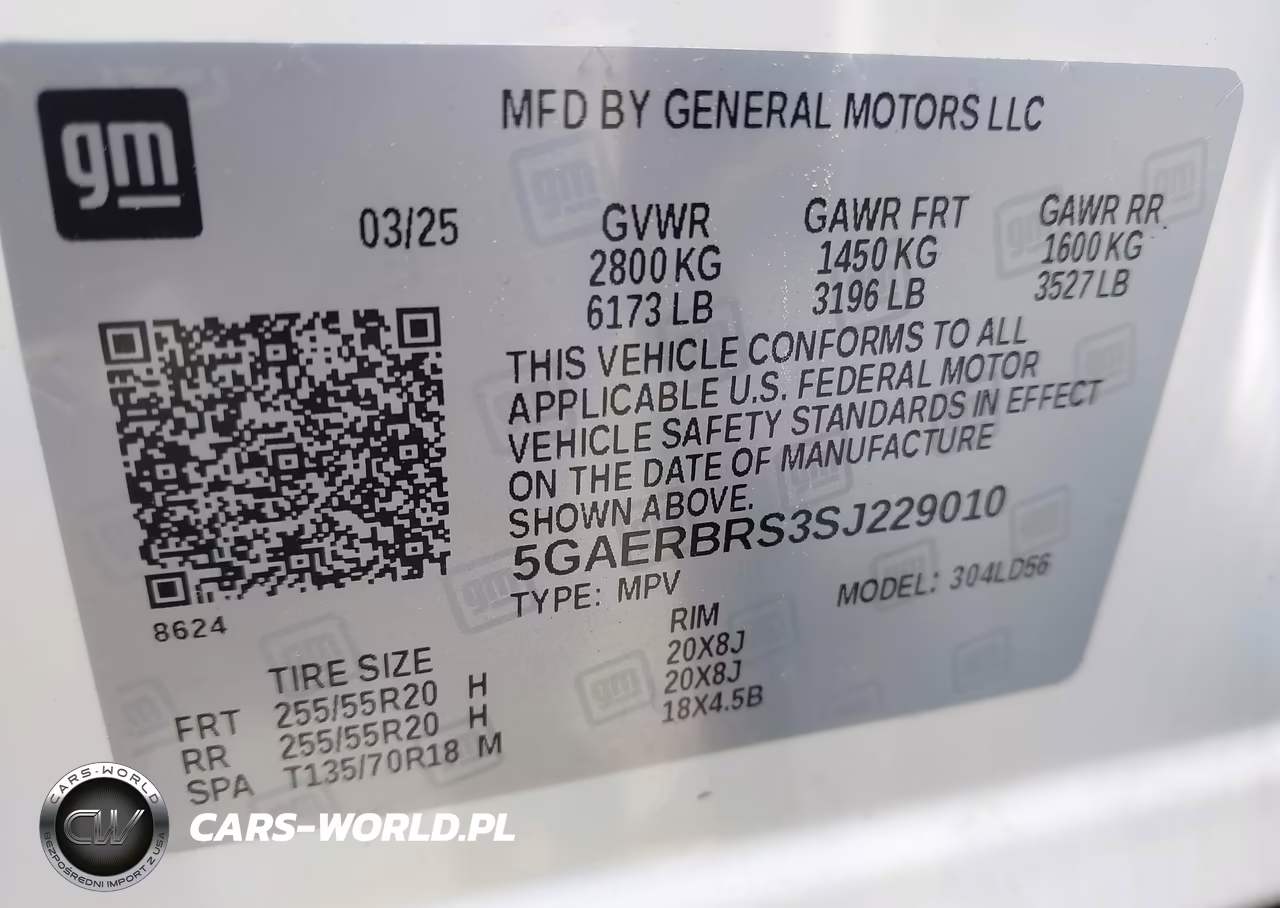 2025 Buick Enclave Sport Touring Fwd VIN:5GAERBRS3SJ229010 - 9