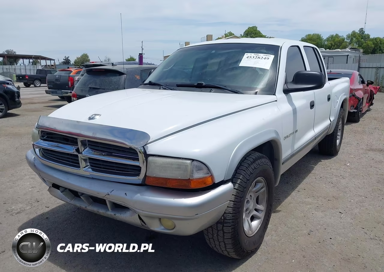 2002 Dodge Dakota Slt VIN:1B7HL48N62S619209 - 2