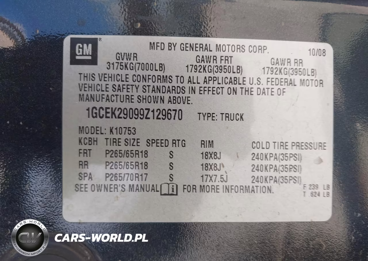 2009 Chevrolet Silverado 1500 Lt VIN:1GCEK29099Z129670 - 9