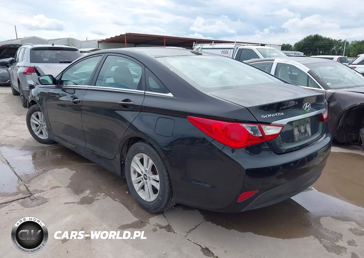 2014 Hyundai Sonata Gls VIN:5NPEB4AC6EH924971 - 3