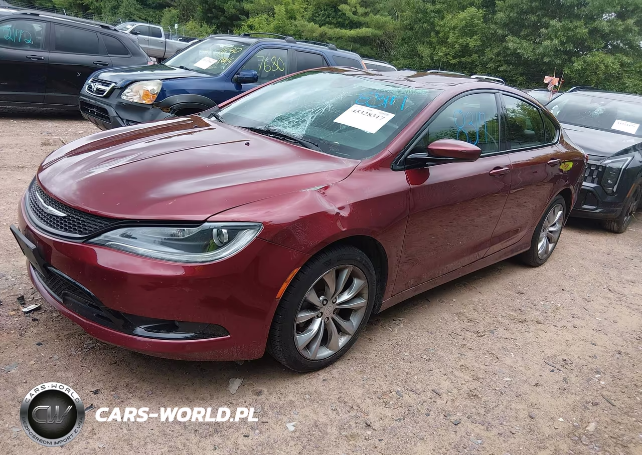 2016 Chrysler 200 S VIN:1C3CCCBB6GN115661 - 2