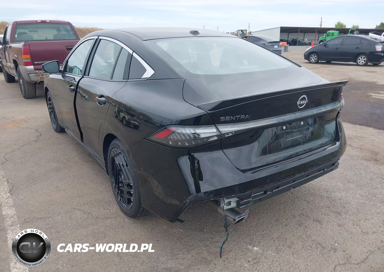 2026 Nissan Sentra Sr VIN:3N1AB9DV1TY229308 - 3