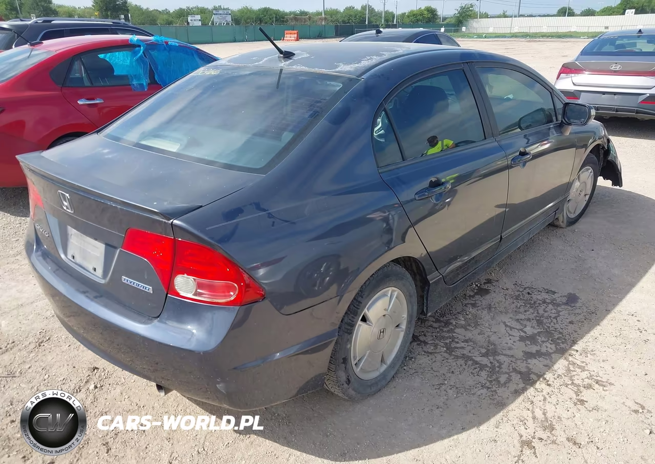2008 Honda Civic Hybrid VIN:JHMFA36278S021878 - 4