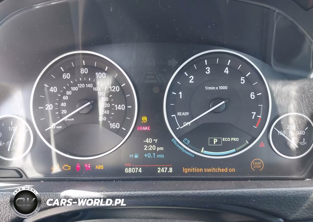2013 BMW 335I VIN:WBA3A9C57DF475294 - 7