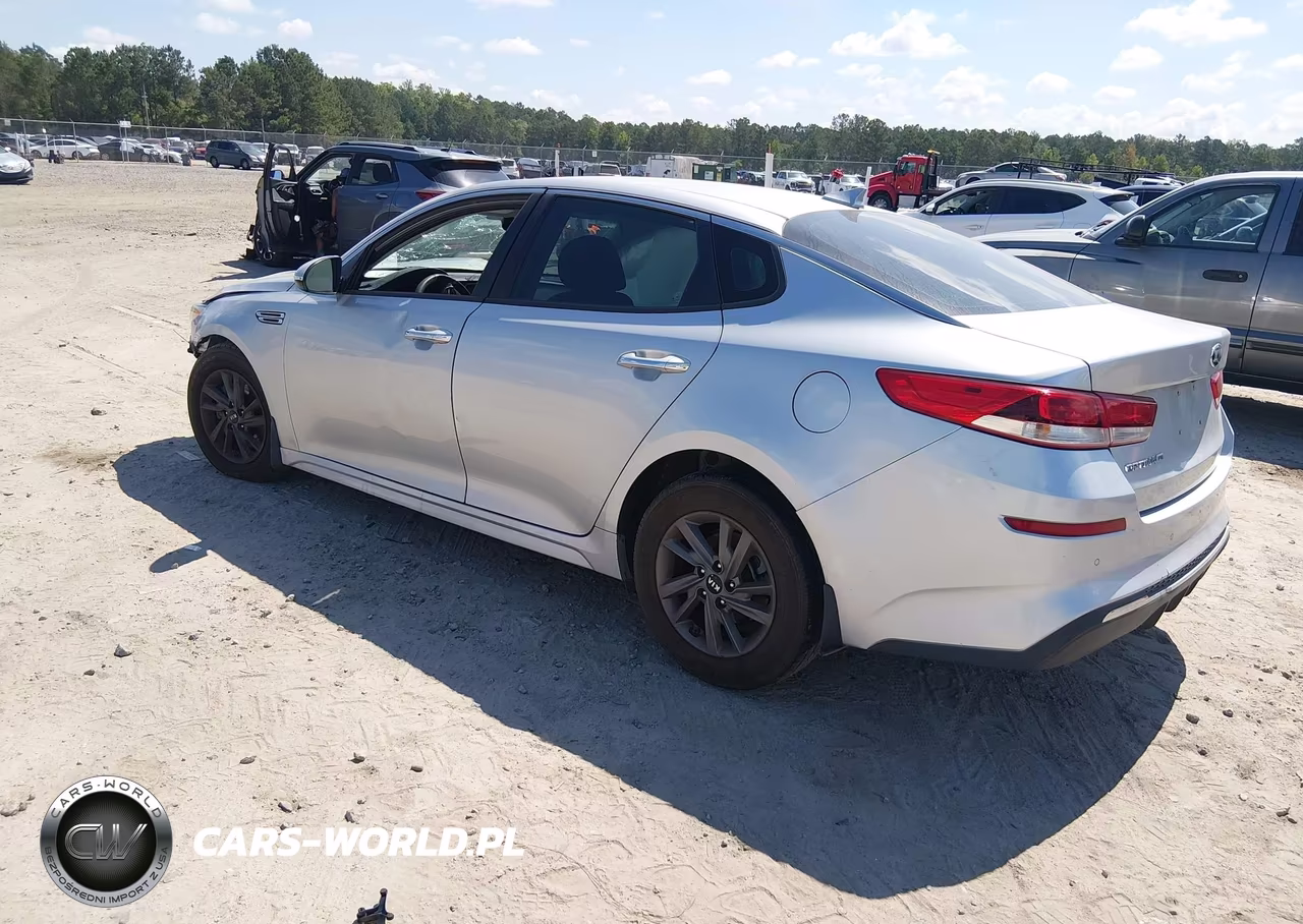 2020 Kia Optima Lx VIN:5XXGT4L39LG444337 - 3