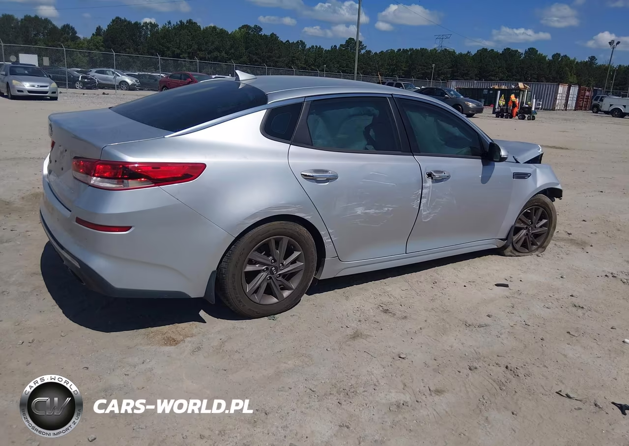 2020 Kia Optima Lx VIN:5XXGT4L39LG444337 - 4