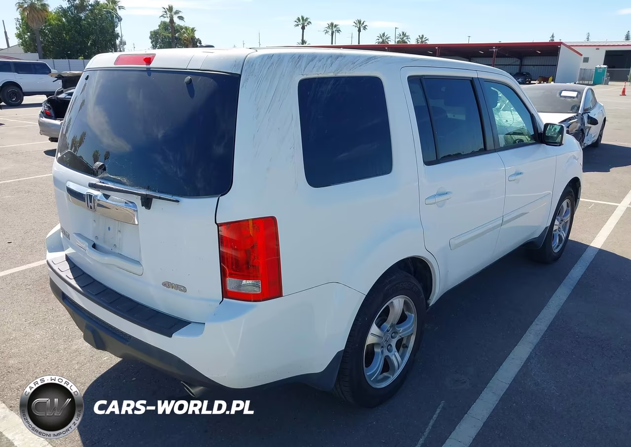 2013 Honda Pilot Ex-L VIN:5FNYF4H7XDB065276 - 4