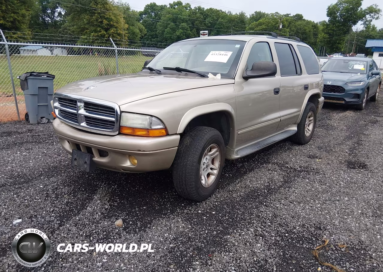 2003 Dodge Durango Slt Plus VIN:1D4HS58N93F540610 - 2