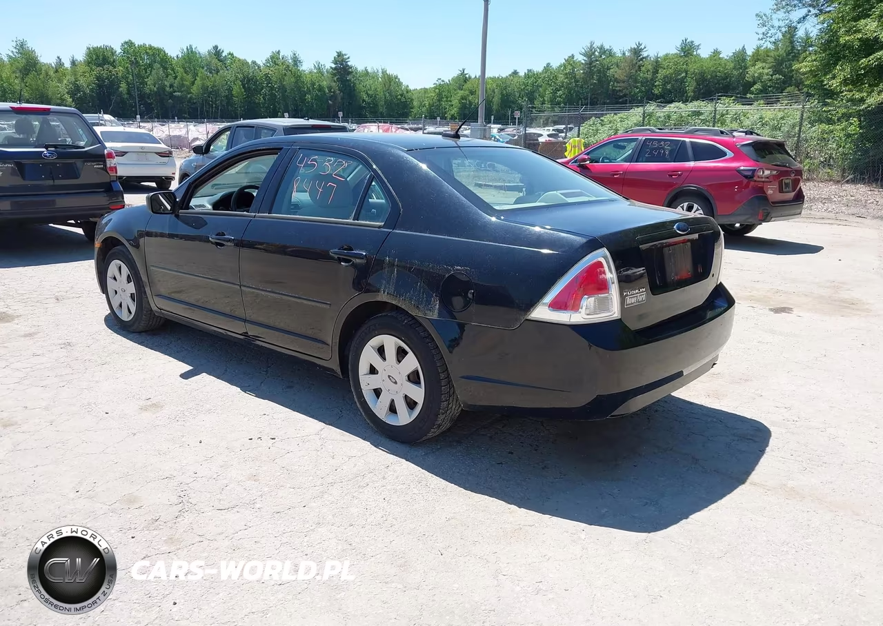 2008 Ford Fusion S VIN:3FAHP06Z08R147389 - 3