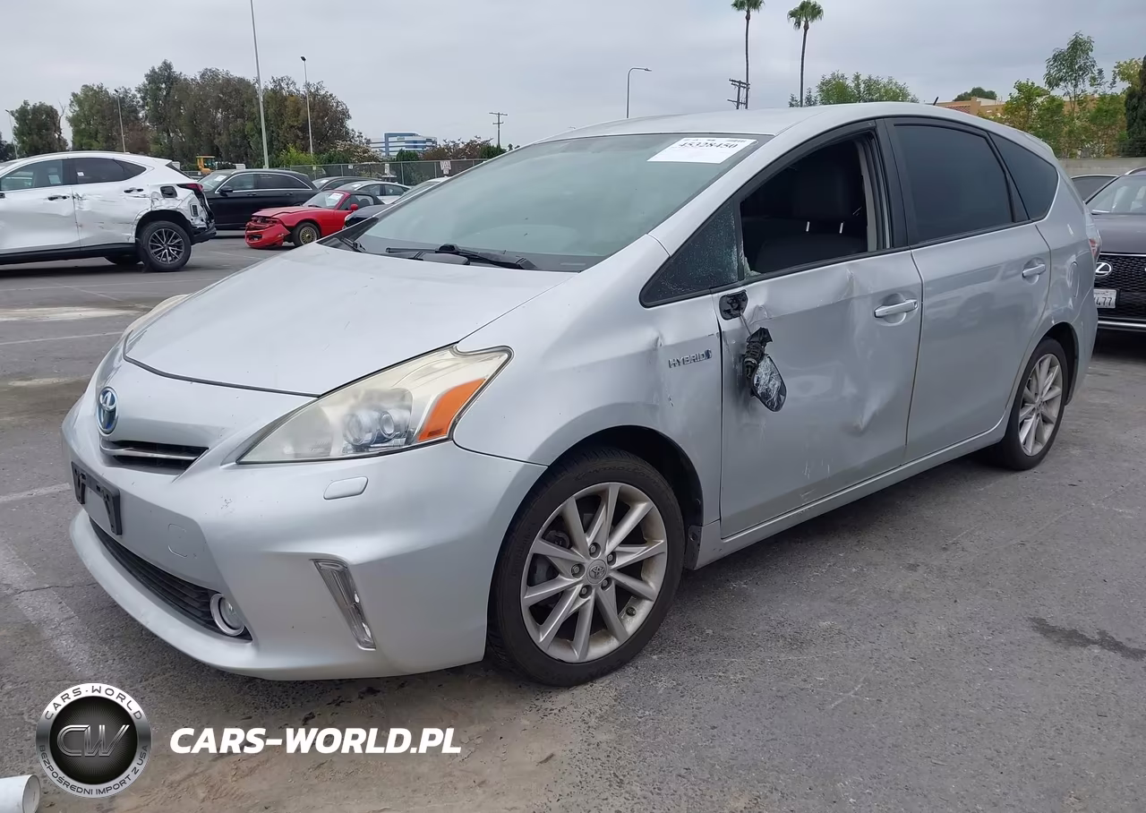 2012 Toyota Prius V Five VIN:JTDZN3EU0C3037476 - 2