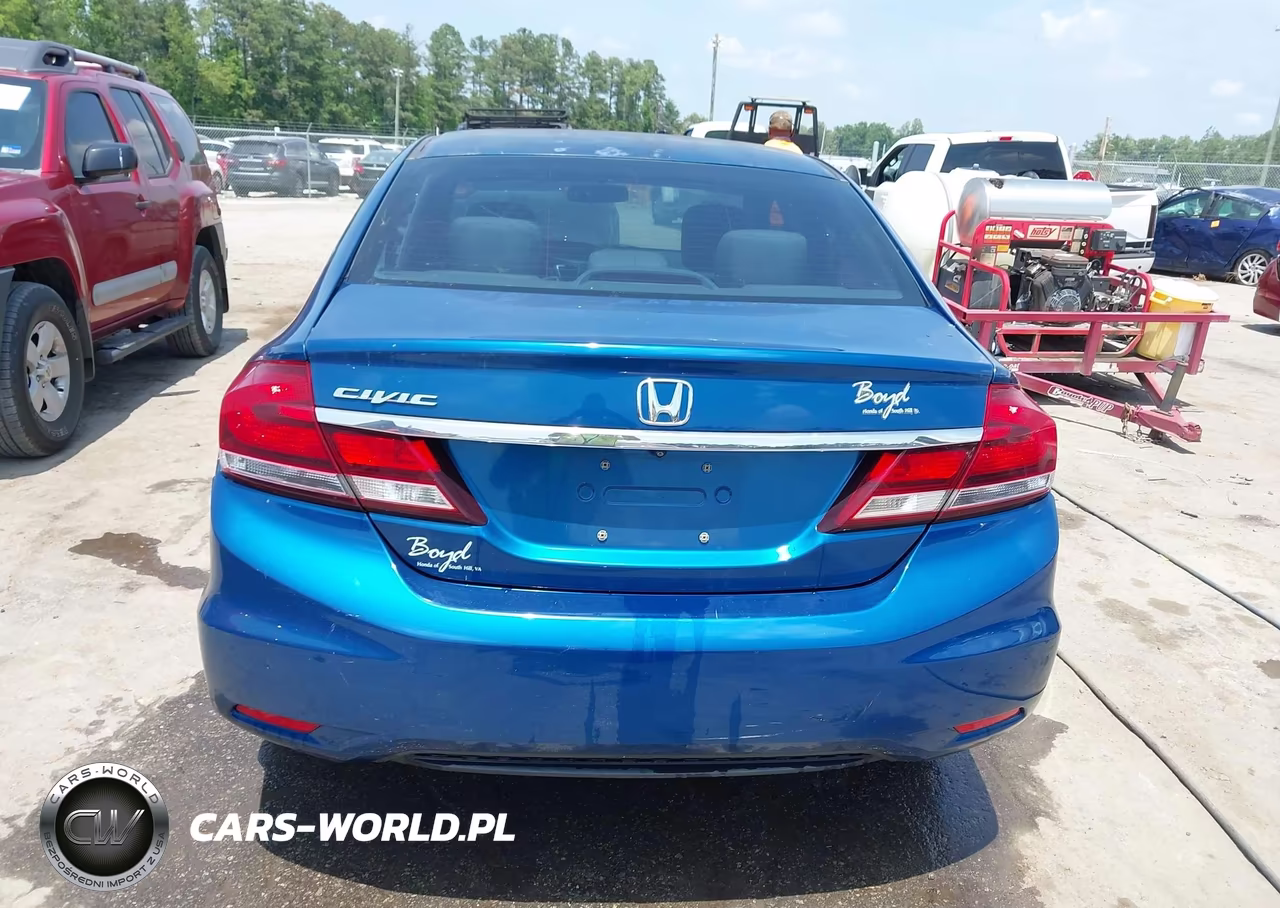 2014 Honda Civic Ex VIN:2HGFB2F89EH539167 - 16