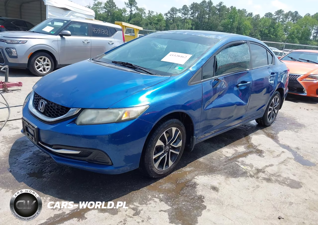 2014 Honda Civic Ex VIN:2HGFB2F89EH539167 - 2
