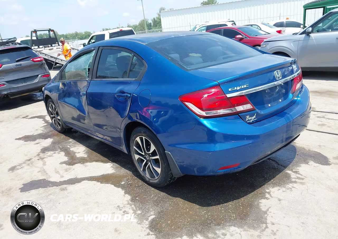 2014 Honda Civic Ex VIN:2HGFB2F89EH539167 - 3