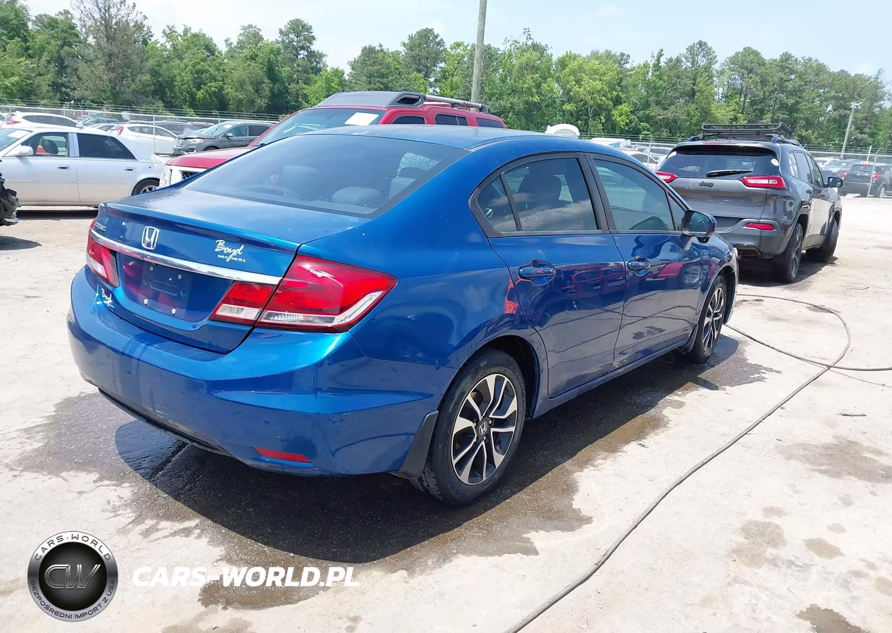 2014 Honda Civic Ex VIN:2HGFB2F89EH539167 - 4