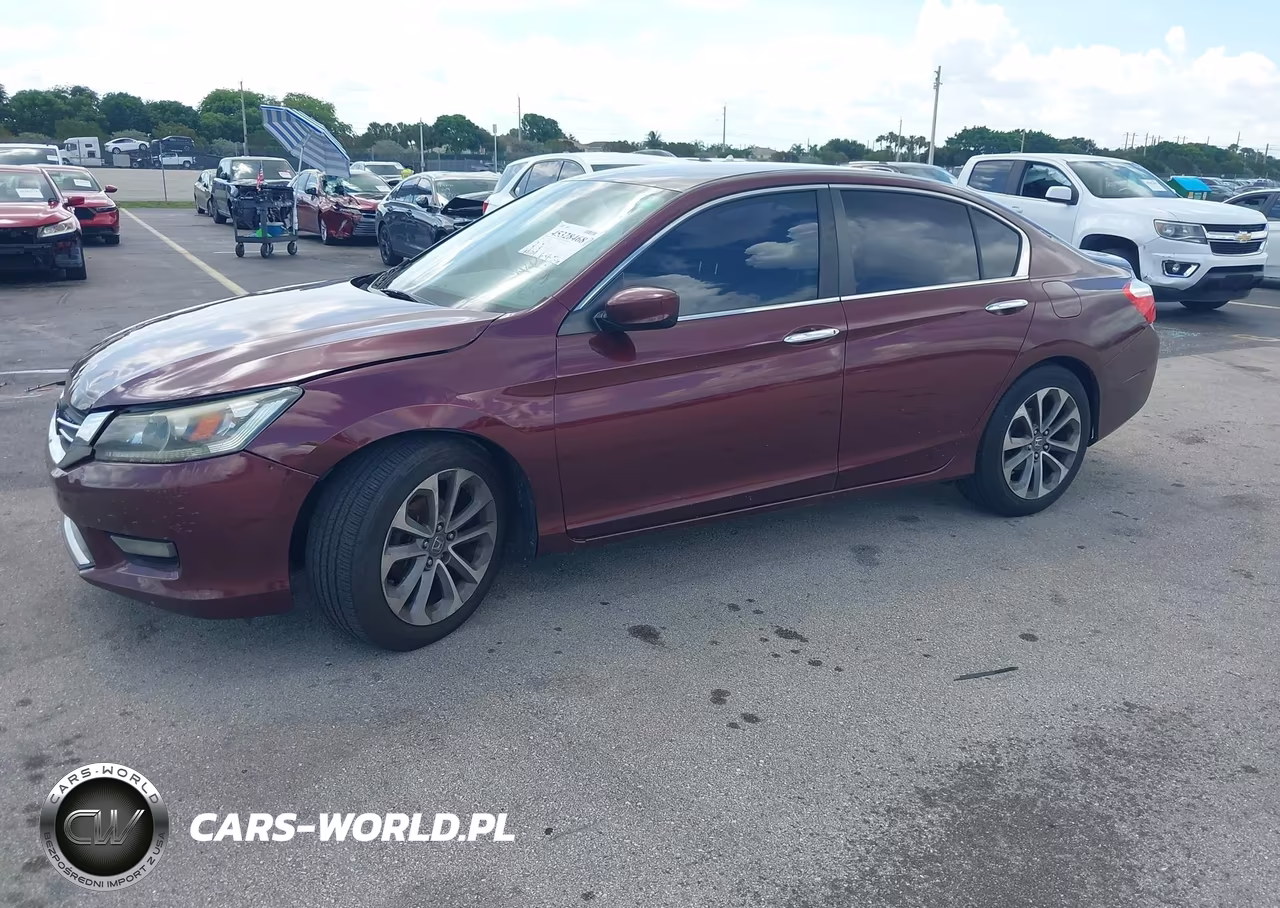 2013 Honda Accord Lx VIN:1HGCR2F38DA266836 - 2
