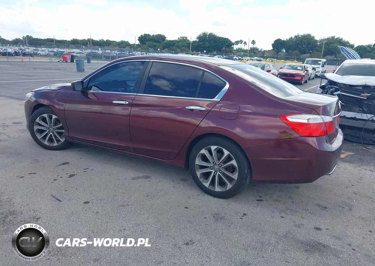 2013 Honda Accord Lx VIN:1HGCR2F38DA266836 - 3