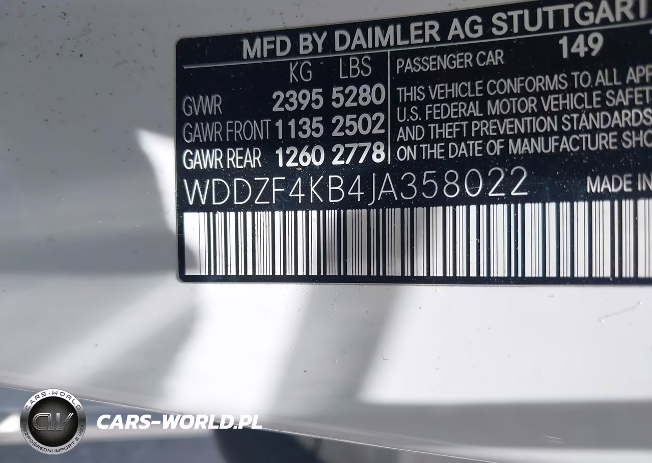 2018 Mercedes-Benz E 300 4Matic VIN:WDDZF4KB4JA358022 - 9