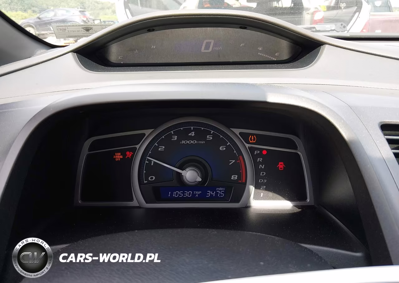 2008 Honda Civic Lx VIN:2HGFG12698H566955 - 7