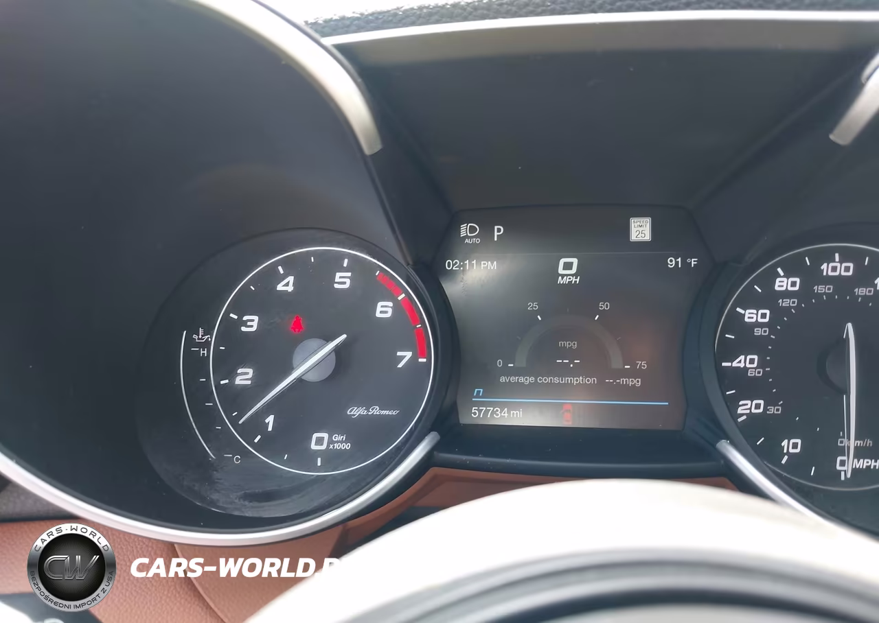 2021 Alfa Romeo Giulia Ti Sport Awd VIN:ZARFANBN2M7643787 - 15
